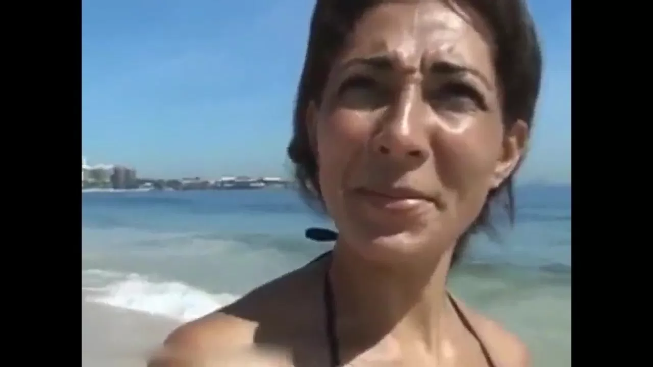 Nice Brazilian girl I met on the Beach watch online image
