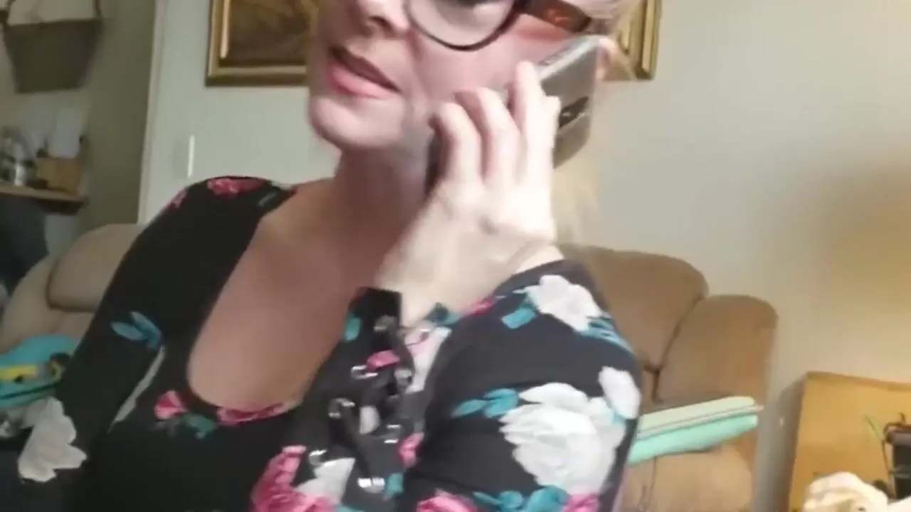 Mom Sucks off Step Son Cock while his Dad is on the Phone ***ROLE PLAY*** watch online image