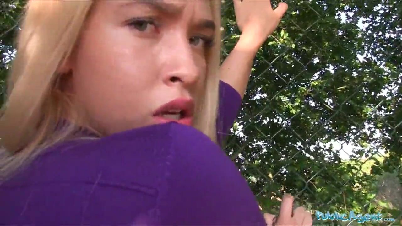 Public Agent Teen blonde Briana Bounce with real big boobs watch online image
