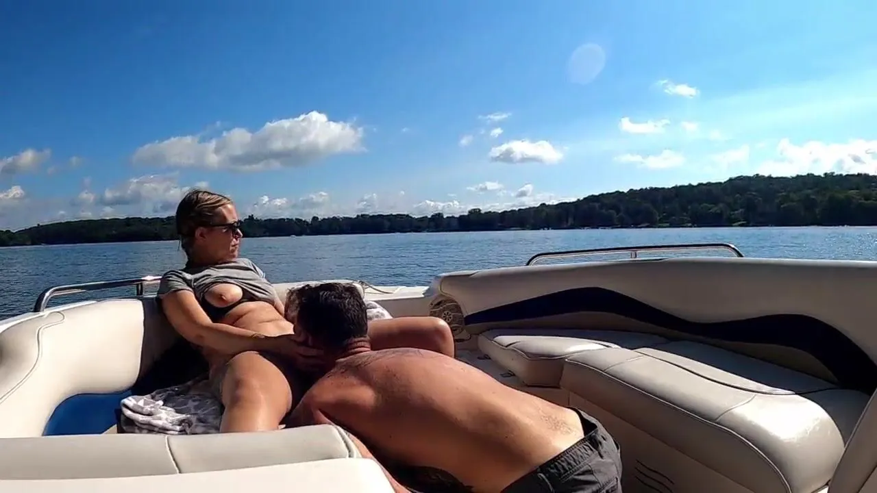 Last few weeks of summer so we had to get in some hot sex on the lake